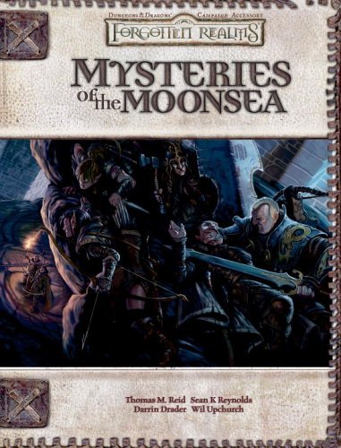 Mysteries of the Moonsea book cover