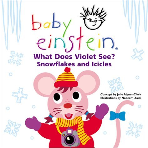 What Does Violet See? Snowflakes and Icicles book cover
