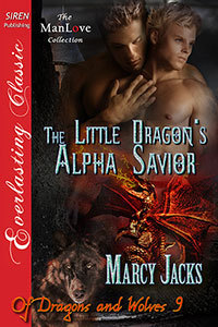 The Little Dragon's Alpha Savior book cover