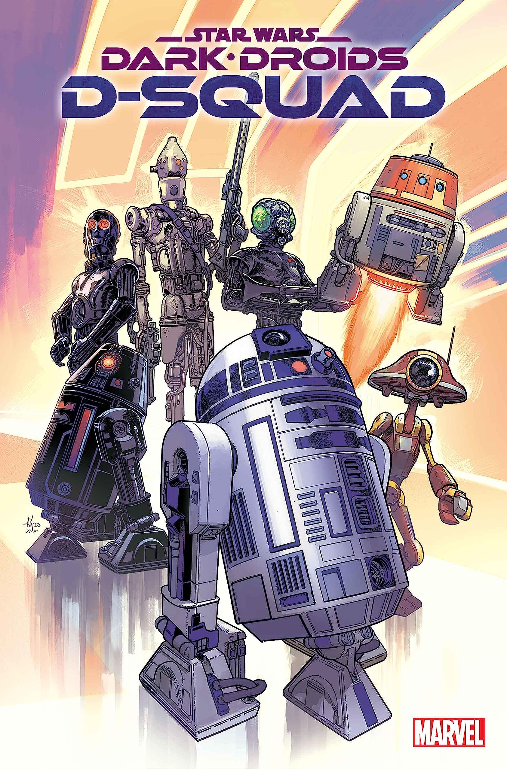 Star Wars: Dark Droids - D-Squad book cover 1