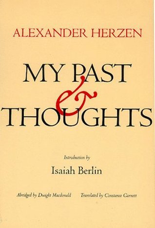 My Past and Thoughts book cover