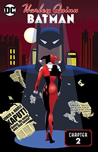 Harley Quinn and Batman book cover 1