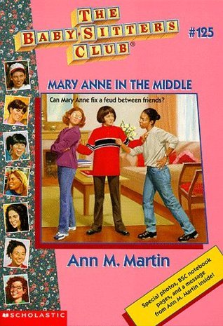 Mary Anne in the Middle book cover