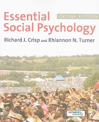 Essential Social Psychology book cover