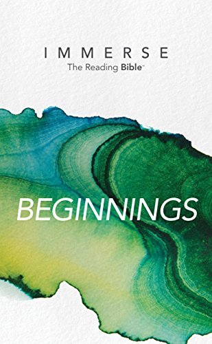 Immerse: The Reading Bible book cover 2