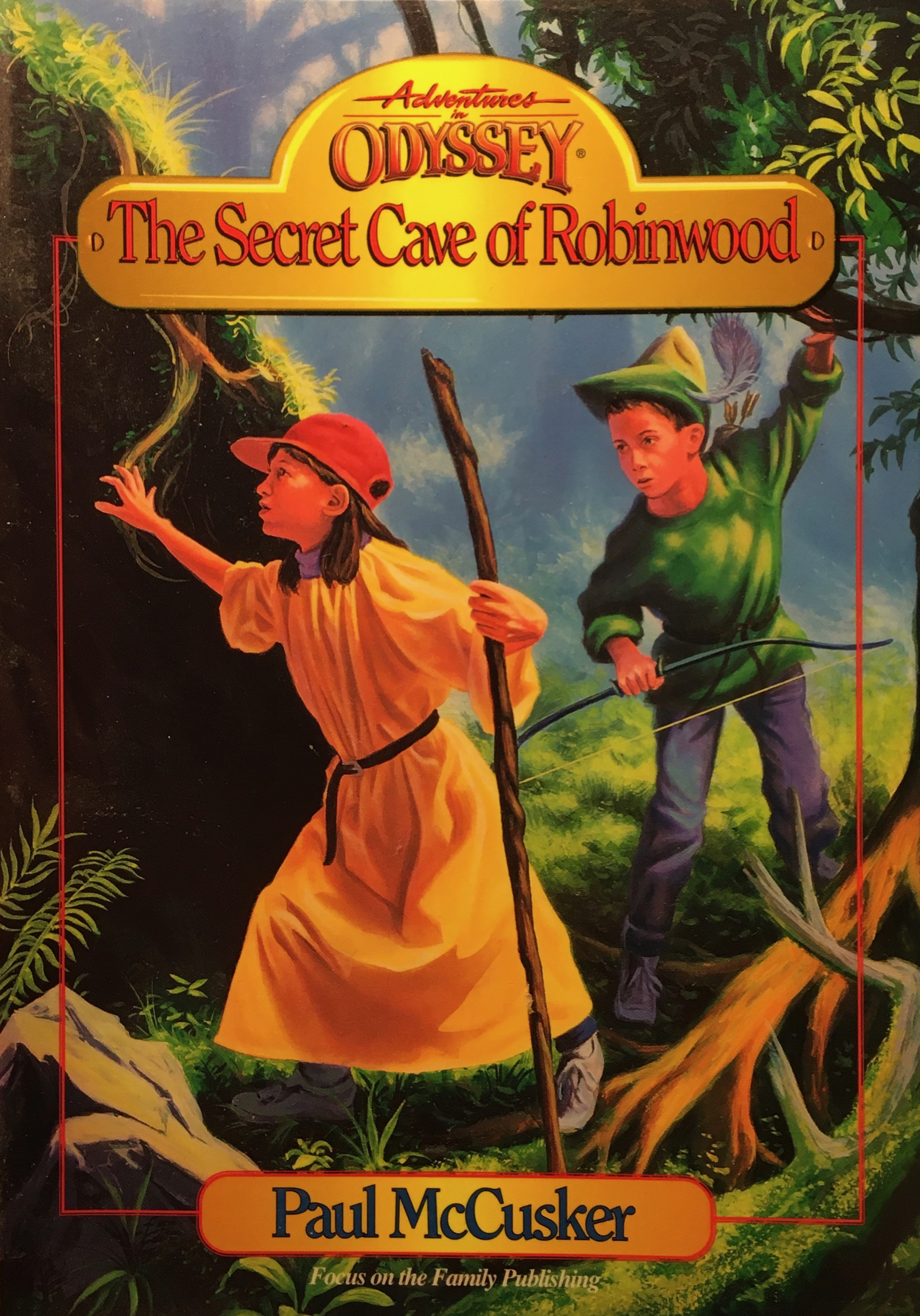 The Secret Cave of Robinwood book cover