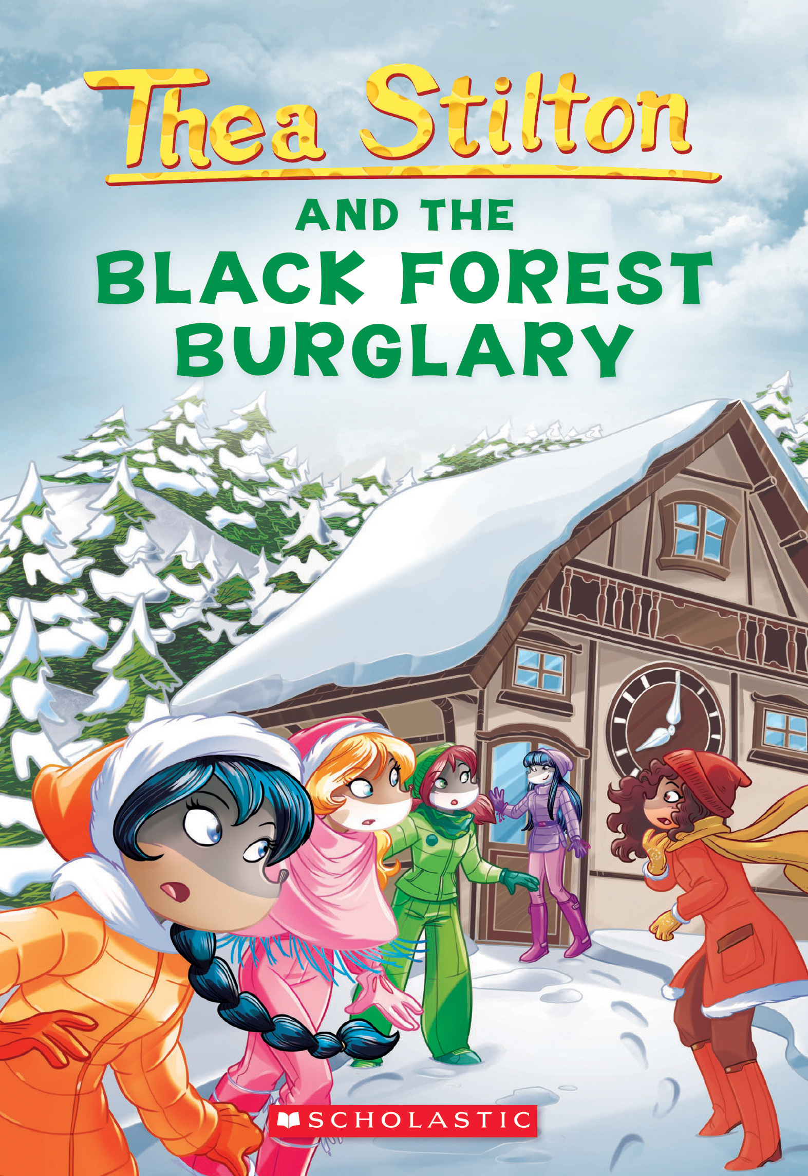 Thea Stilton and the Black Forest Burglary book cover