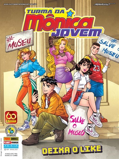 Turma da Mônica Jovem (segunda série) #50 - Deixa o like book cover