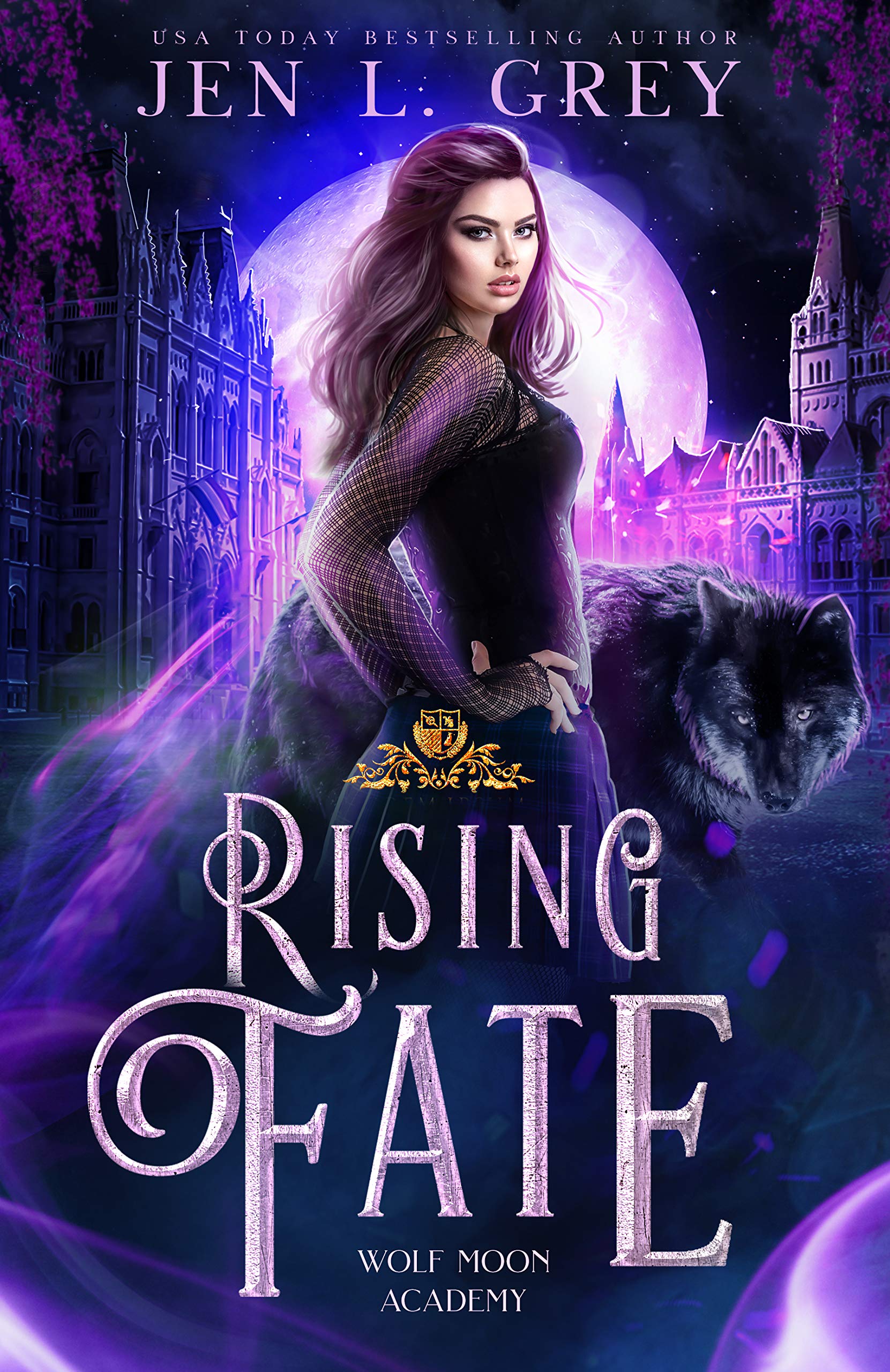 Wolf Moon Academy book cover 3