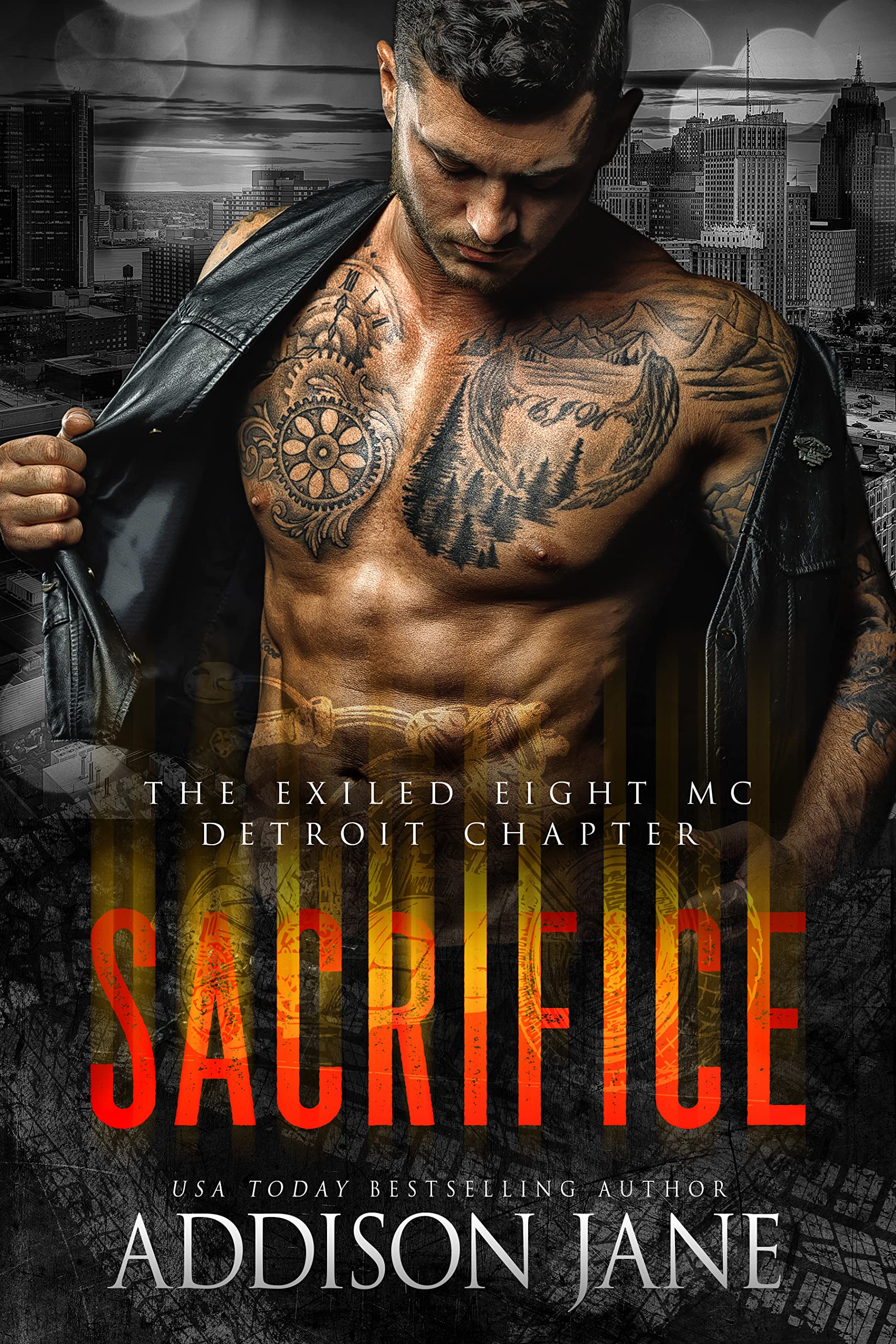 The Exiled Eight MC - Detroit book cover 1