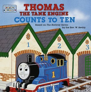 Thomas the Tank Engine Counts to Ten book cover