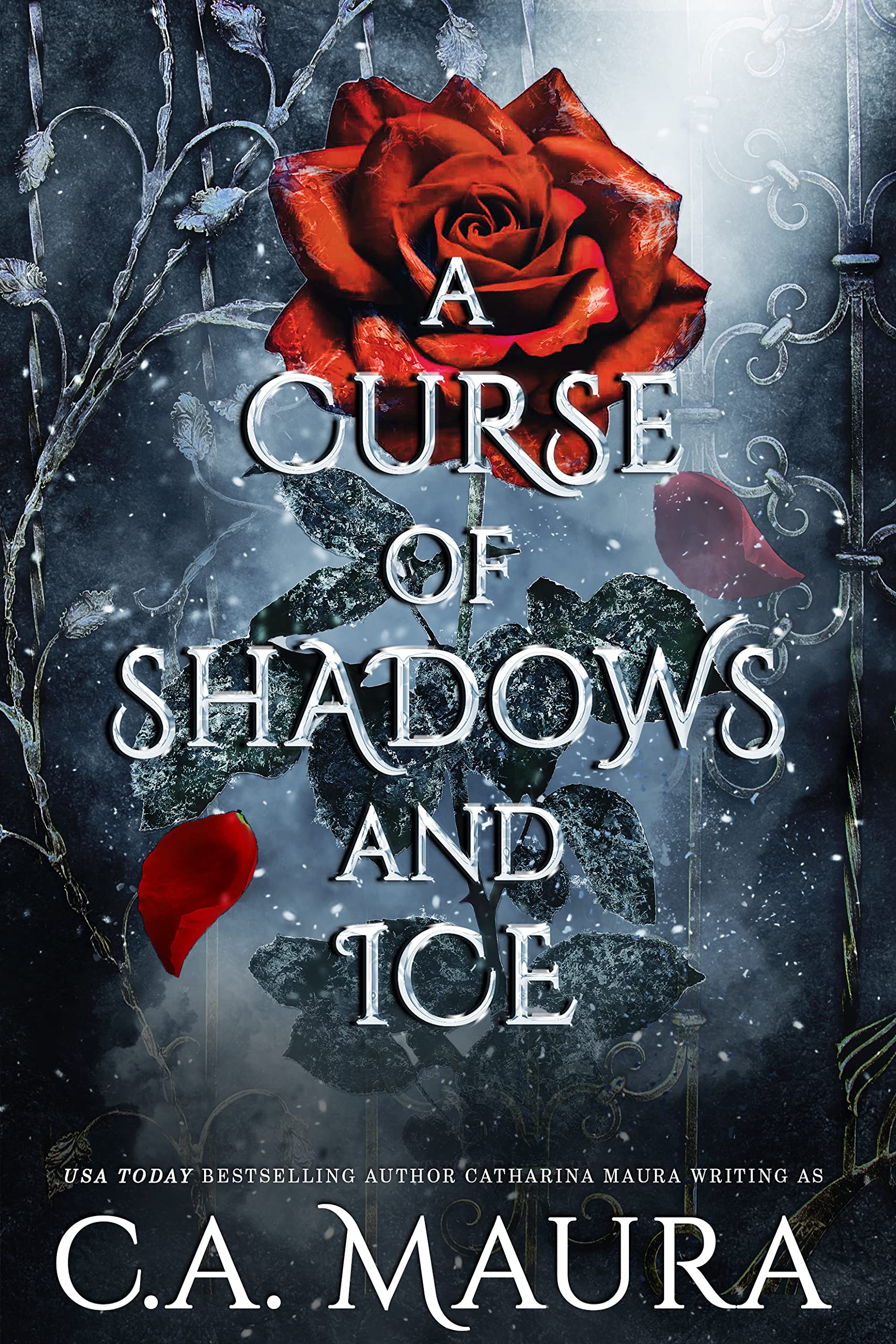 A Curse of Shadows and Ice book cover