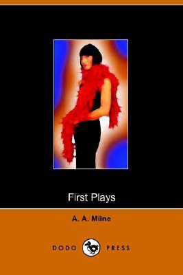 First Plays of A A Milne book cover