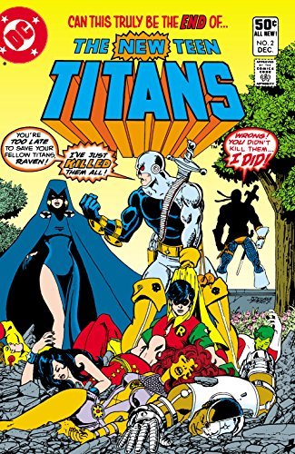 New Teen Titans (1980) book cover 2