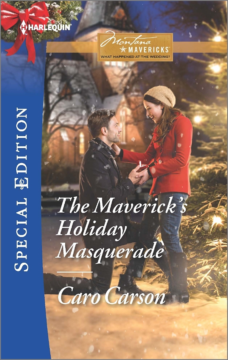 The Maverick's Holiday Masquerade book cover