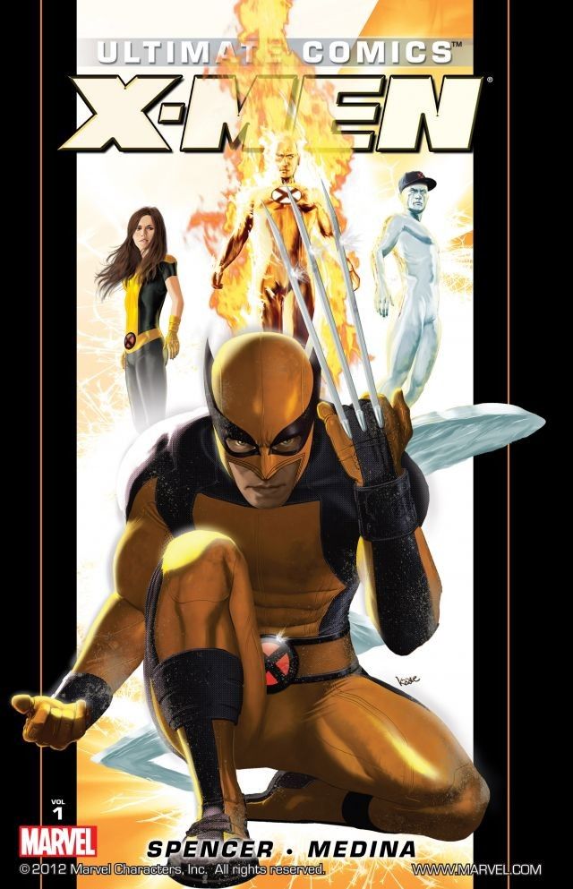 Ultimate Comics: X-Men (Collected Editions) book cover 1