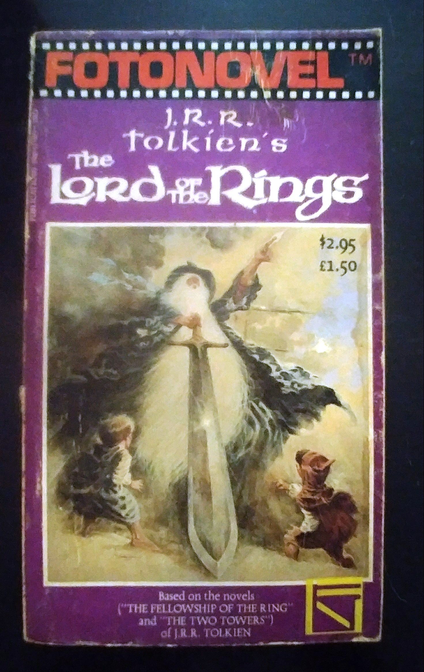 The Lord of the Rings April 1979 book cover