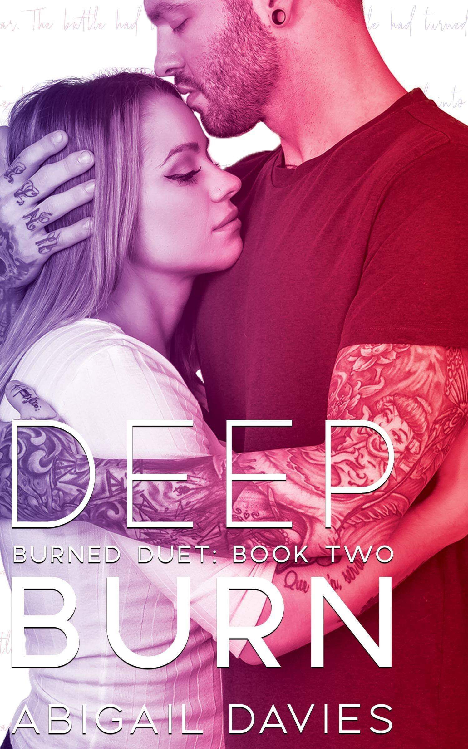 Burned Duet book cover 2