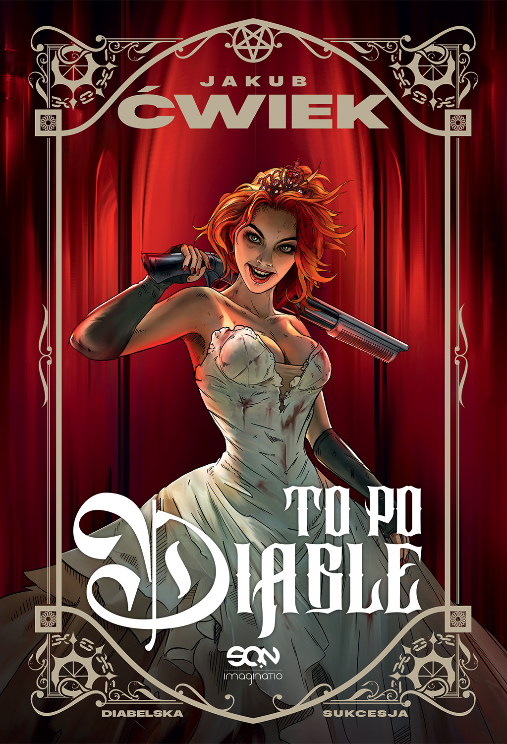 Diabelska sukcesja book cover 1