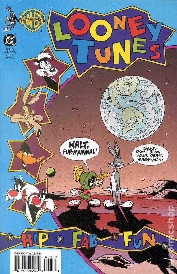 Looney Tunes book cover 1