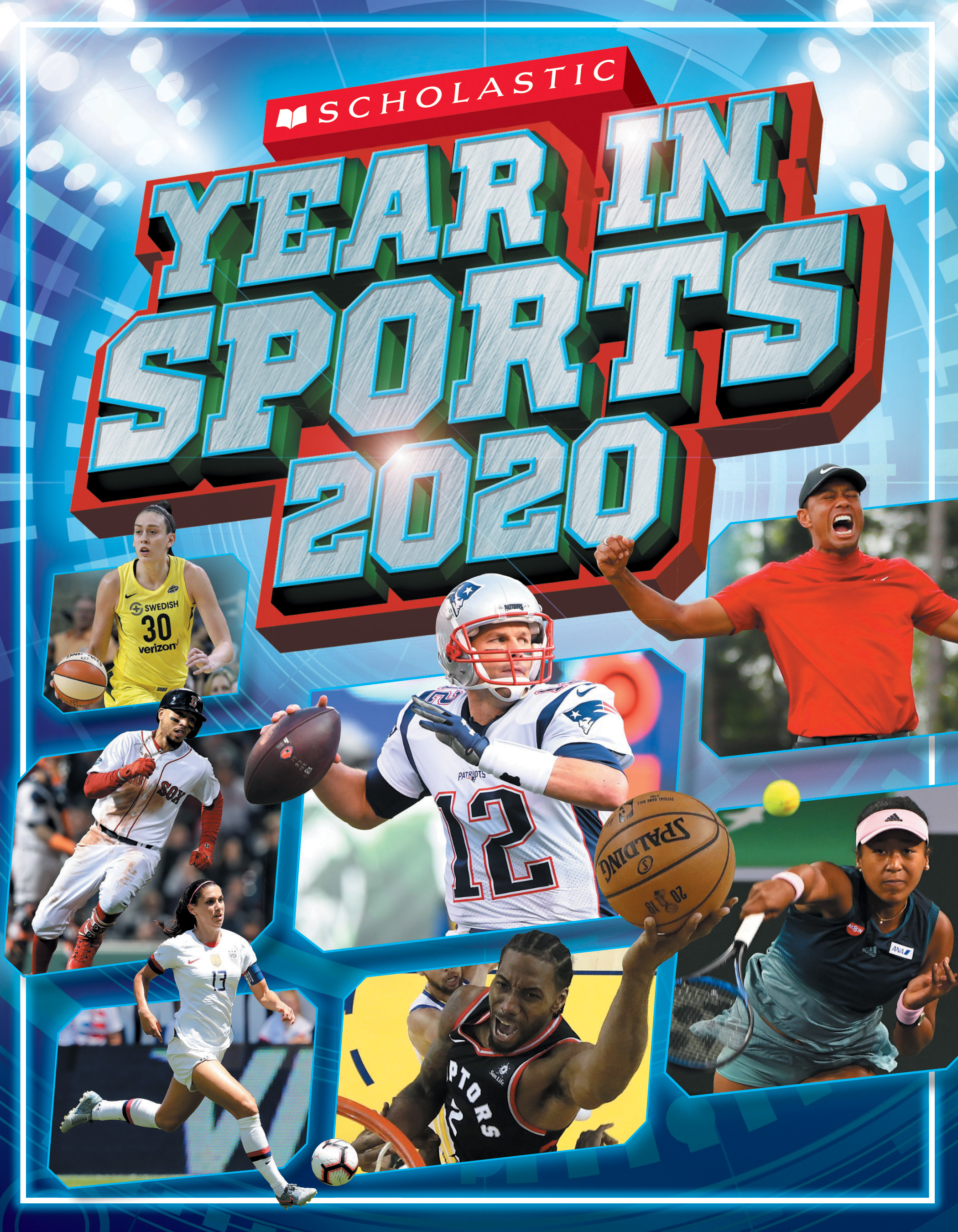 Scholastic Year in Sports 2020 book cover