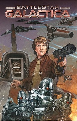 Classic Battlestar Galactica book cover 1