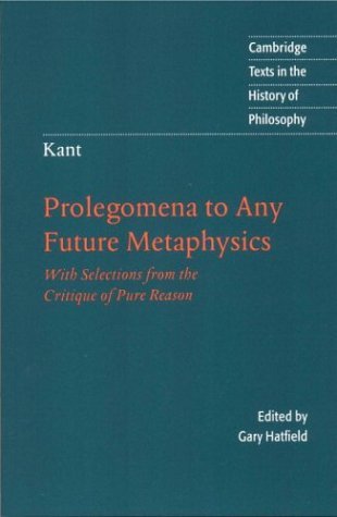 Prolegomena to any Future Metaphysics book cover