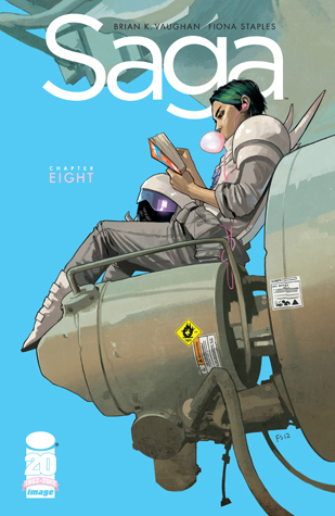 Saga #8 book cover