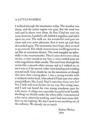 A Little Ramble book cover