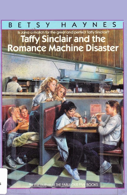 TAFFY SINCLAIR AND THE ROMANCE MACHINE D book cover
