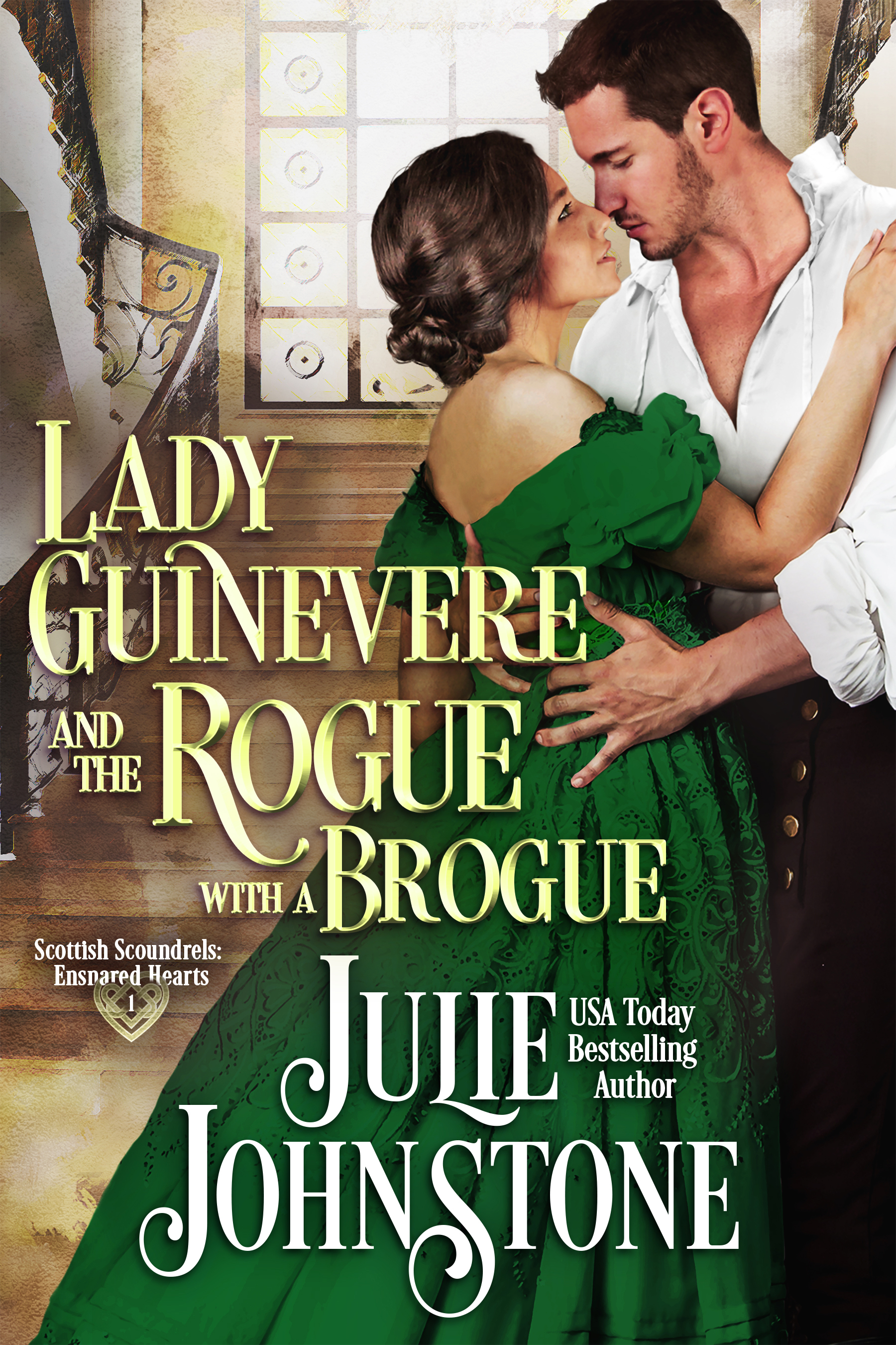 Lady Guinevere and the Rogue with a Brogue book cover