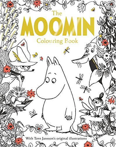 The Moomin Colouring Book book cover