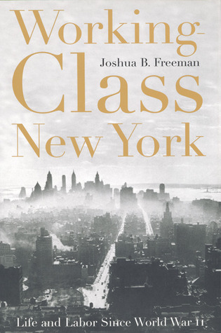 Working-Class New York book cover