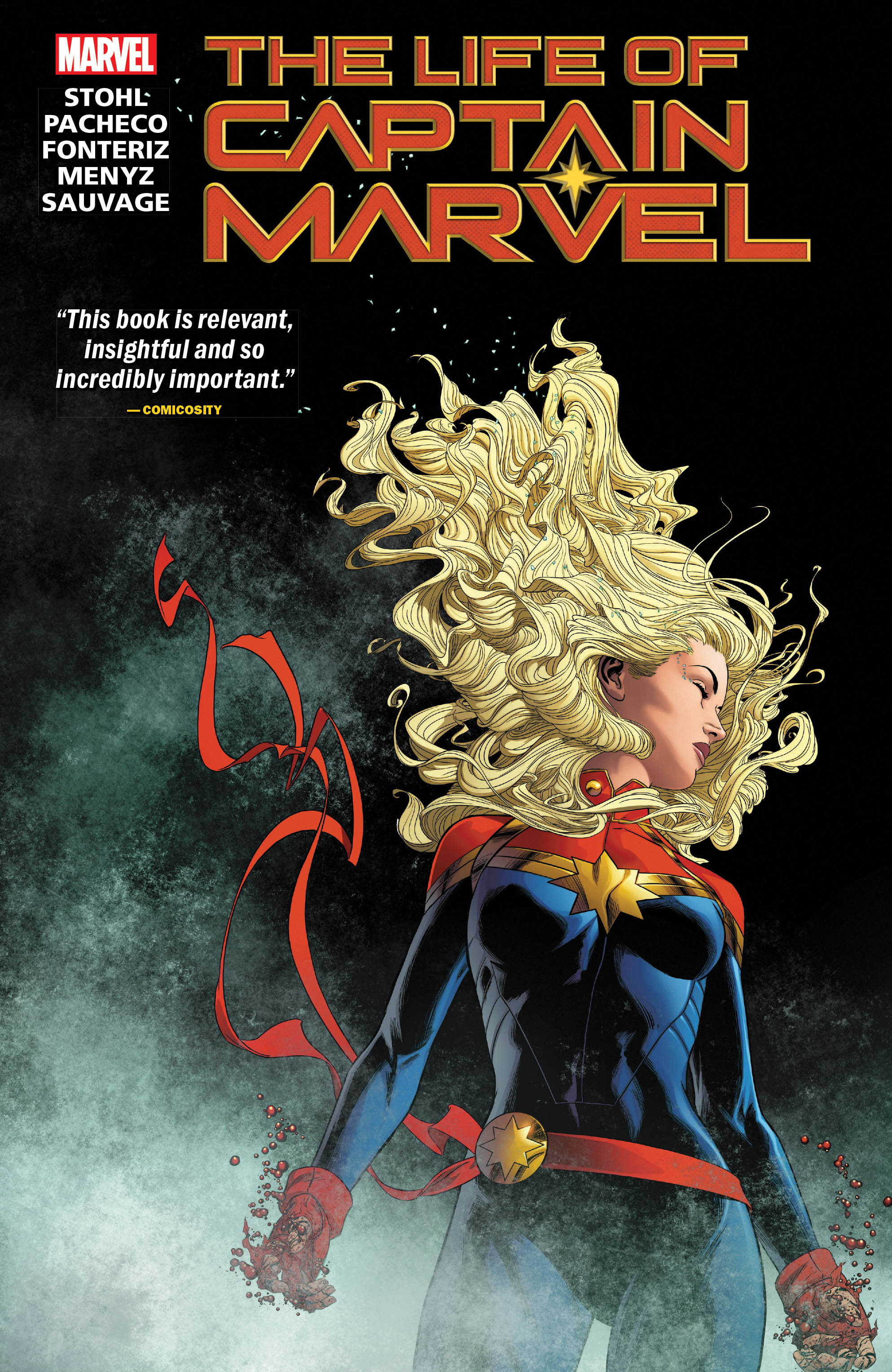 Captain Marvel: Miniseries book cover 1