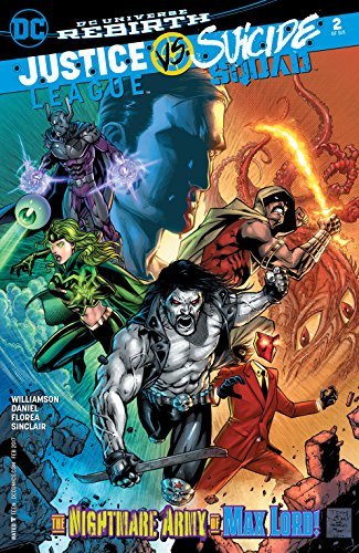 Justice League vs. Suicide Squad story arc book cover 3