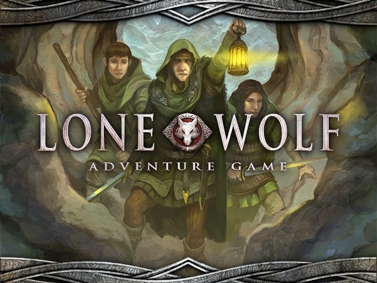 Lone Wolf Adventure Game book cover