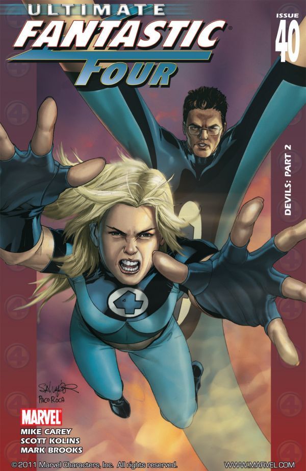 Ultimate Fantastic Four (Single Issues) book cover 2