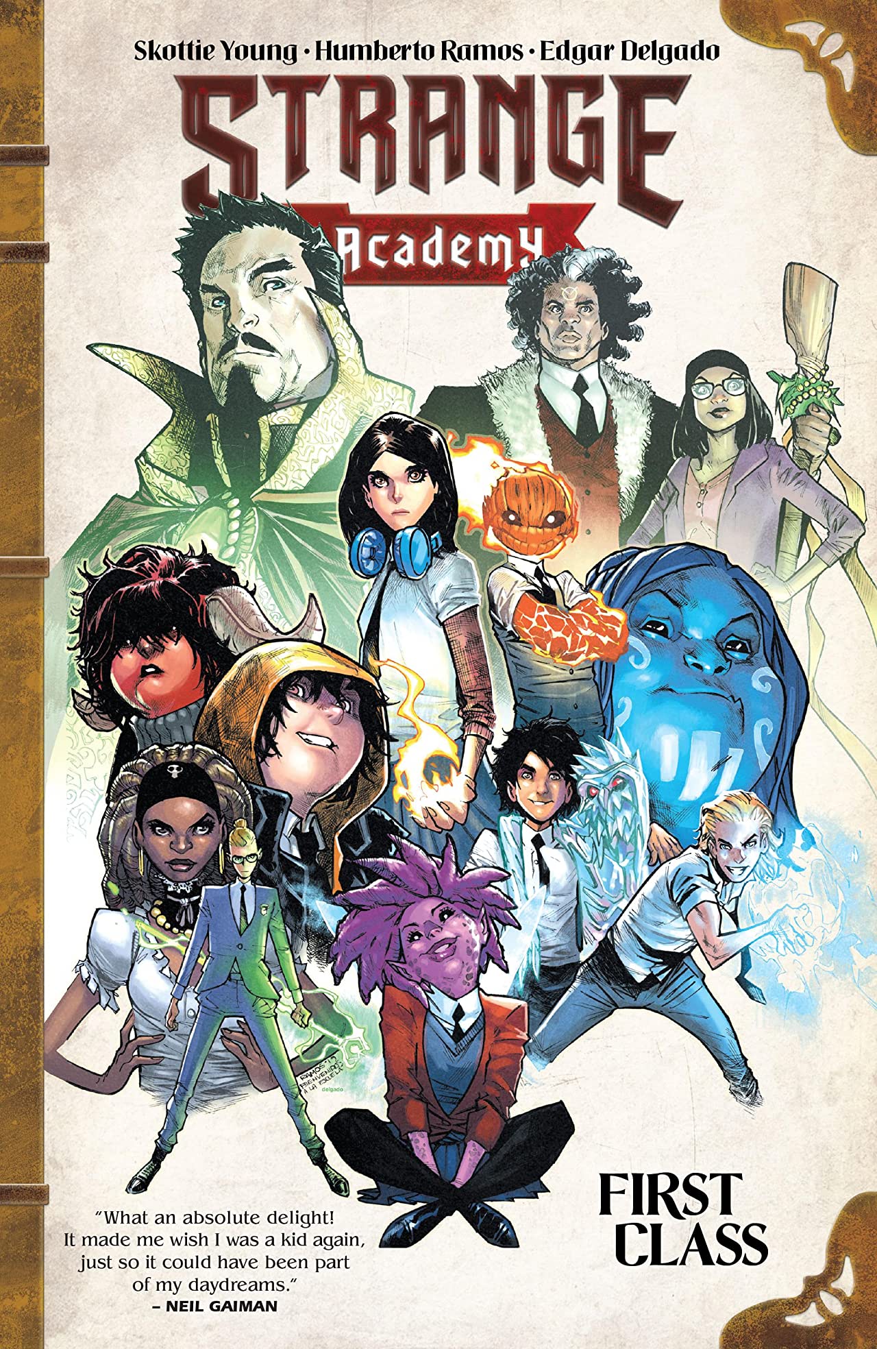 Strange Academy book cover 1