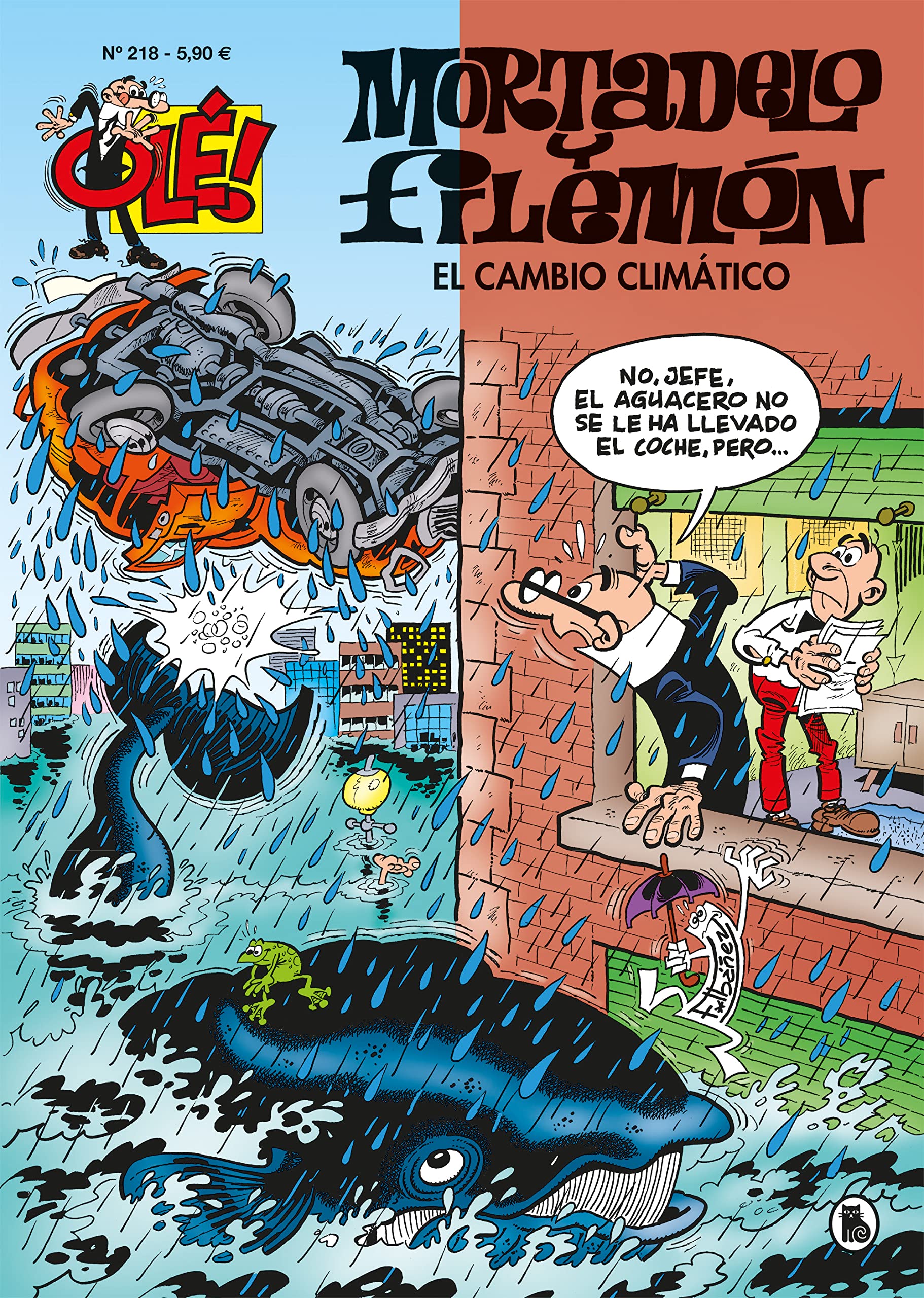 El cambio climático (Olé! Mortadelo 218) book cover