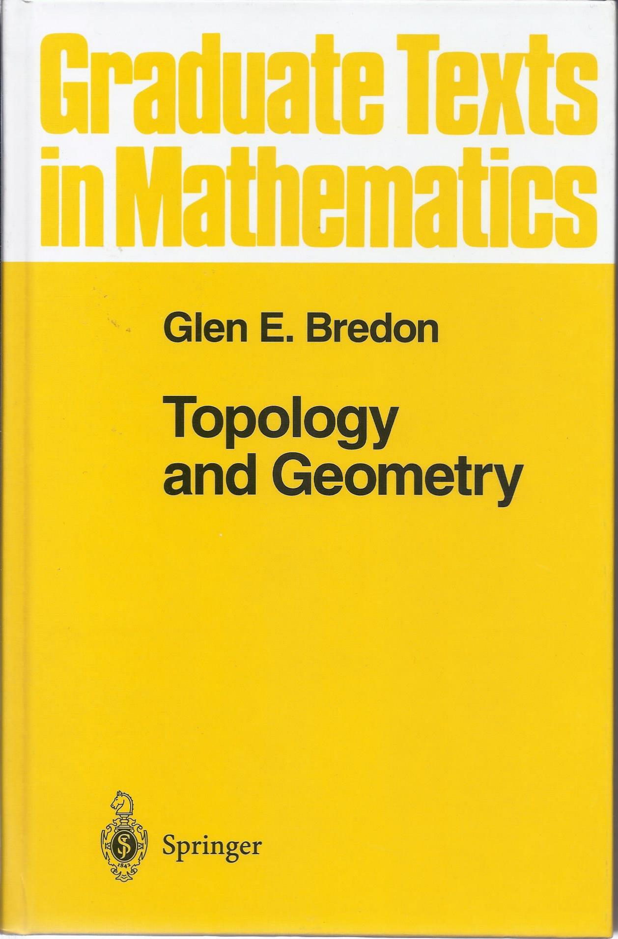 Topology and Geometry book cover