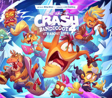 The Art of Crash Bandicoot 4 book cover