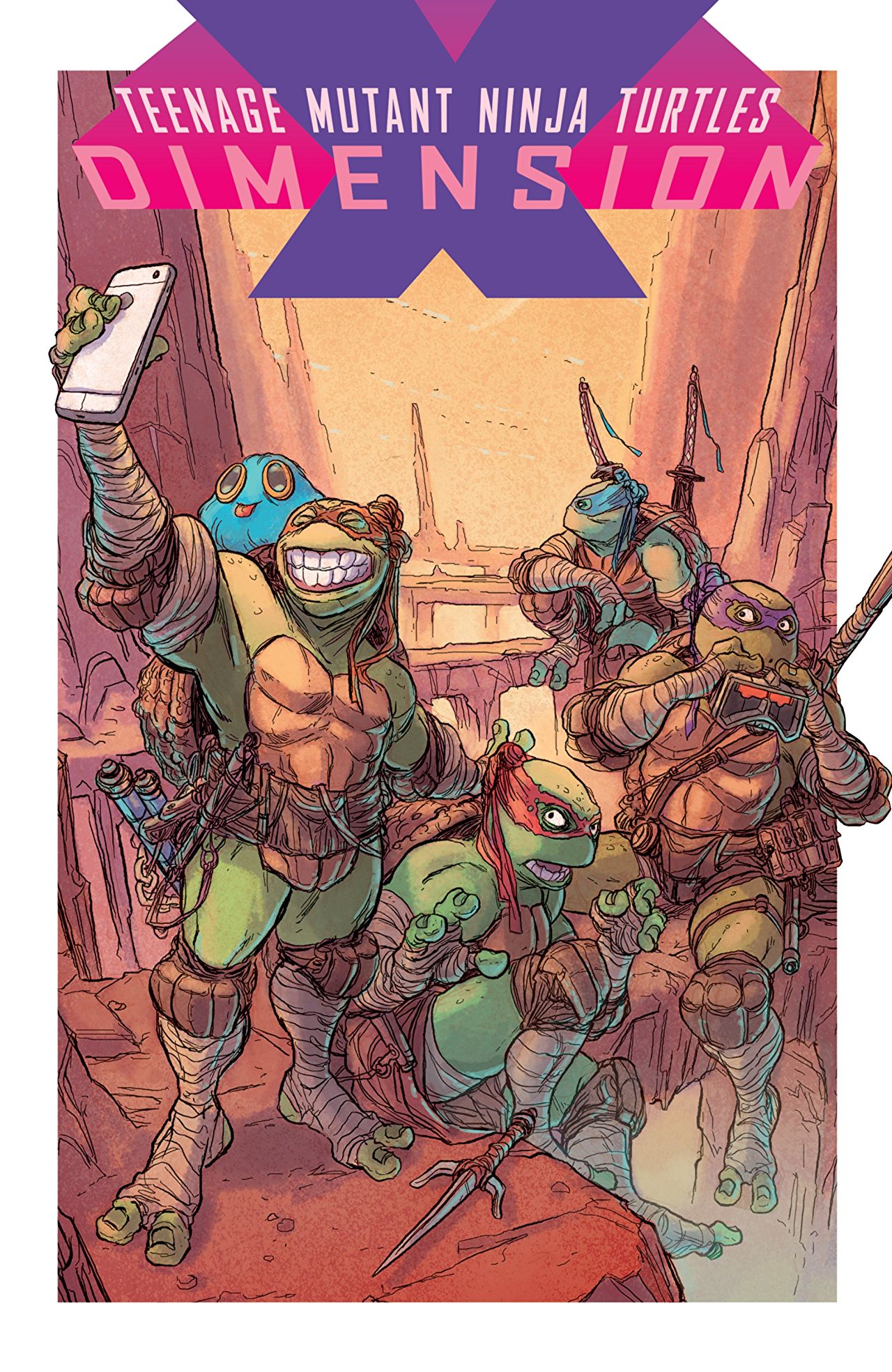 Teenage Mutant Ninja Turtles book cover