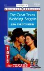 The Great Texas Wedding Bargain book cover