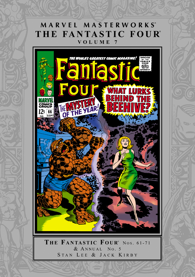 Marvel Masterworks: The Fantastic Four book cover 3