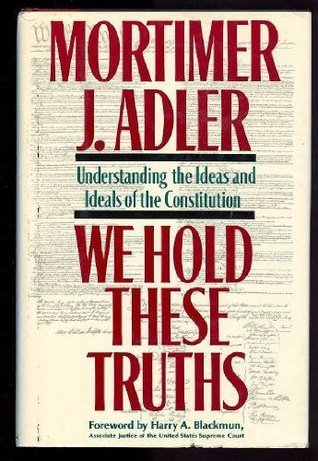 We Hold These Truths book cover