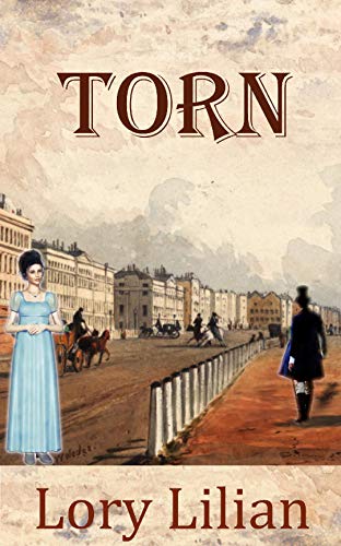 Torn book cover