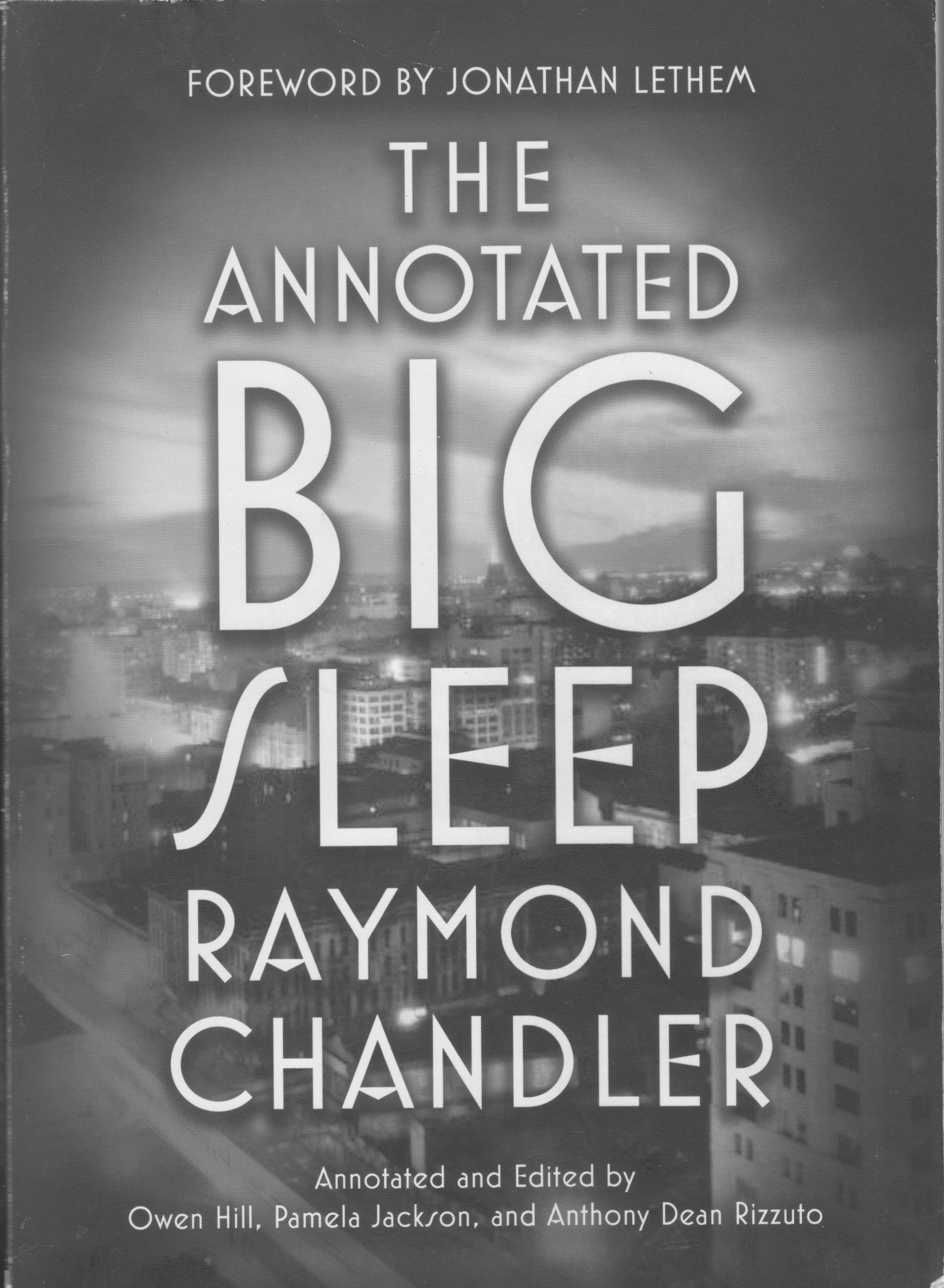 The Annotated Big Sleep book cover