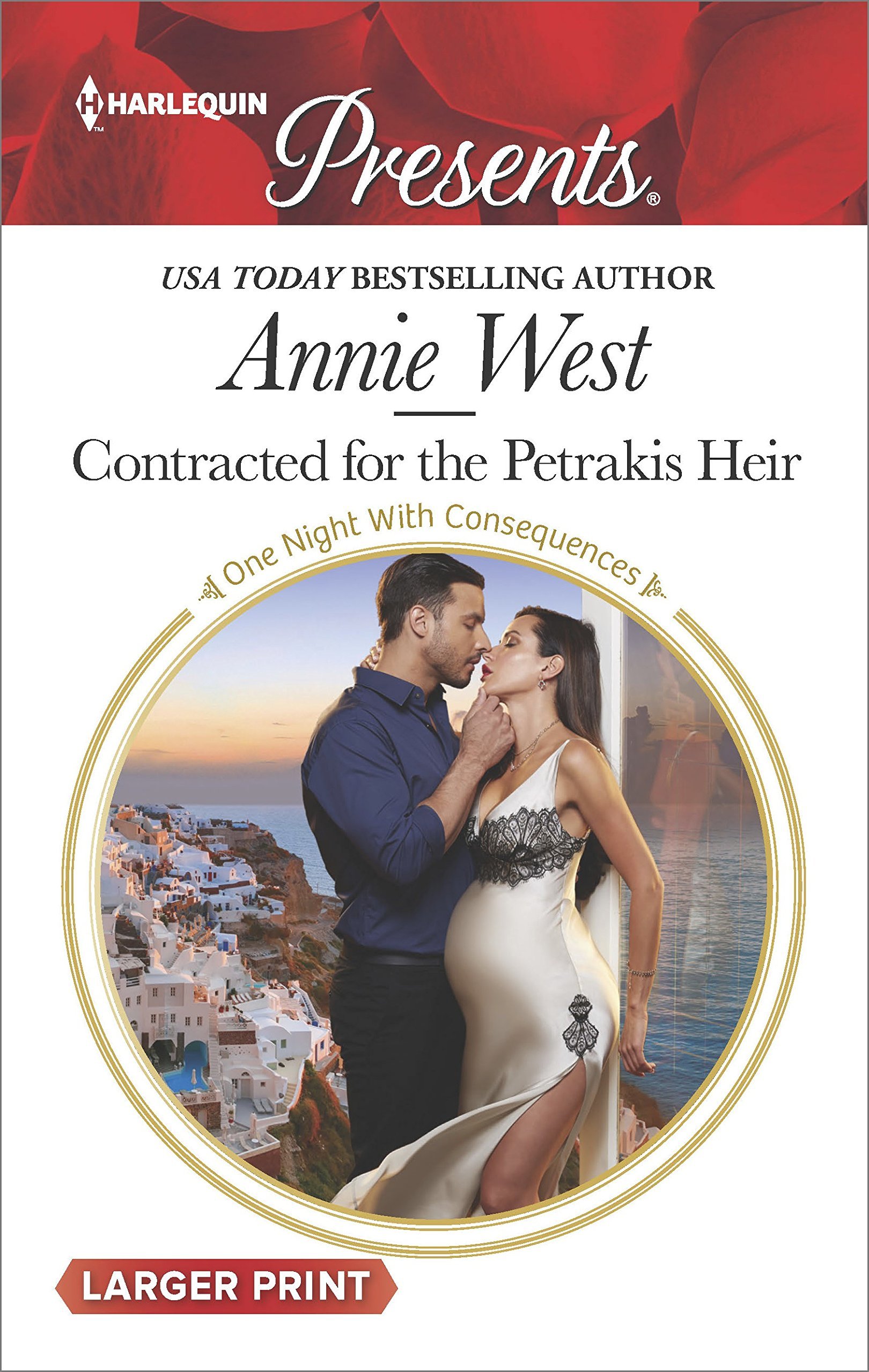 Contracted for the Petrakis Heir book cover
