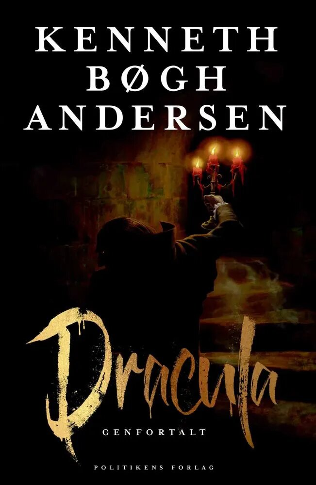 Dracula genfortalt book cover