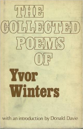 The Collected Poems Of Yvor Winters book cover
